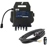 ST-0800AP-5M APSystem 800Watt Mikro-Wechselrichter inkl. 5m Kabel mit Stecker auf 600Watt gedrosselt Plug & Play Balkonkraftwerk, PV-Eingang 300W-730W inkl. integrierter WLAN & Bluetooth Überwachung