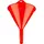 Hünersdorff Trichter Kunststoff 790 ml 164 mm rot