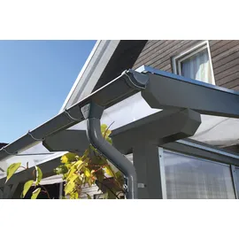 SKANHOLZ Regenrinnen-Set 812 cm anthrazit