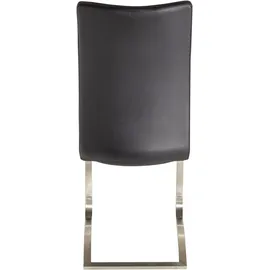 MCA Furniture Arco 2 St. Echtleder schwarz