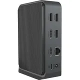 Icy Box IB-DK2261AC (USB-C, 13 Ports), Dockingstation + USB Hub, Schwarz