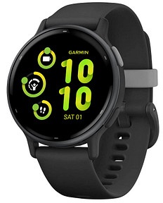 GARMIN Vivoactive 5 Smartwatch schwarz, schiefergrau