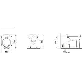 Laufen Pro Stand-WC (8259560000001)