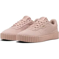 Puma Carina 3.0 Suede Sneaker Damen 02 rose quartz/gold 38