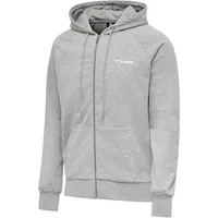 hummel hmlISAM Freizeit Kapuzenjacke Herren grey melange S