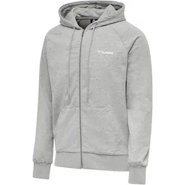 hummel hmlISAM Freizeit Kapuzenjacke Herren grey melange S