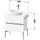 Duravit Waschtischunterschrank 2 Auszüge 64,5 x 47,5 x 54,8 cm Nussbaum Matt
