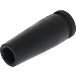 Gedore red Schlagschraubereinsatz, Nuss, 1/2" 12,5 mm Antrieb, 6-kant, SW 15 mm, lang, maschinenbetätigt, Auto/KFZ, R63001516