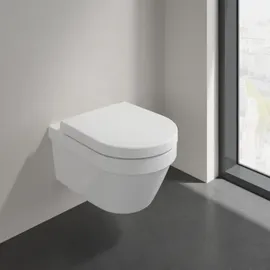 Villeroy & Boch Architectura Wand-WC mit WC-Sitz Weiß