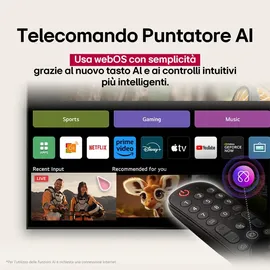 LG 43NANO81A6A 43" 4K NanoCell AI Smart TV