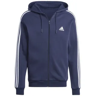 Adidas Herren Kapuzenjacke Essentials 3S FZ Hoodie IJ6478 XXXXL - Legend Ink - XXXXL