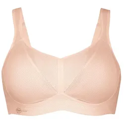 Anita Active Damen Sport-BH - Air Control, Cup-Größe C, Bustier, extra leicht, atmungsaktiv Nude 80C