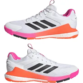 adidas Netcourt Elite Netball Shoe ftwr white/carbon/lucid pink (01F7) 9