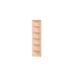 Geramöbel Eckregal 40 x 40 x 216 cm Braun