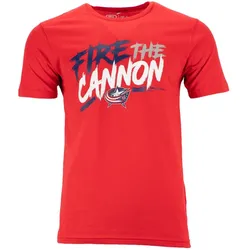 Shirt NHL Columbus Blue Jackets Fire Cannon in Rot ROT S