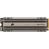 Corsair MP600 CORE 2TB M.2 NVMe PCIe x4 Gen4 SSD (Lesegeschwindigkeitenvon bis zu 4.950 MB/s sowie sequenziellen Schreibgeschwindigkeiten bis 3.700 MB/s, Hochgeschwindigkeitsschnittstelle) Aluminium