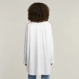 G-Star Oversized Boyfriend Hemd Weiß XXL