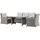 gardenson Brentwood Set 4-tlg. Grau