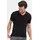 Bamboo basics Unterhemd, schwarz - weiß XL