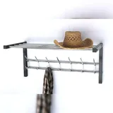 DanDiBo Ambiente Wandgarderobe Art.389 70 cm Metall lackiert