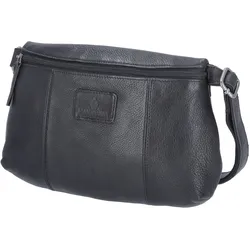 The Skandinavian Brand Leder Crossbody Bag  Black