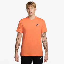 Nike Sportswear Club Herren-T-Shirt, orange frost S