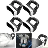 Schnellkochtopfgriff, Schnellkochtopf-Seitenstütze, Schnellkochtopfgriff, Griffset für Töpfe, Dampfgarer, Topfgriffe, Hitzeschutz