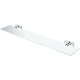 Duravit Karree Glasablage 60cm, matt, chrom