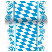 Duni Tischband aus Dunicel Damast-Druck Bayernraute, 15 cm x