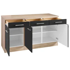 OPTIFIT Unterschrank Kalmar 150 x 60 x 85 cm Grau