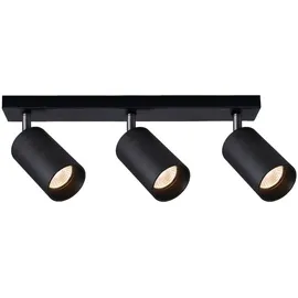 Spot Deckenleuchte MALGA 3 schwarz 3-flammig 3x GU10 EDO777349 EDO