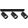 Spot Deckenleuchte MALGA 3 schwarz 3-flammig 3x GU10 EDO777349 EDO