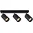 Spot Deckenleuchte MALGA 3 schwarz 3-flammig 3x GU10 EDO777349 EDO