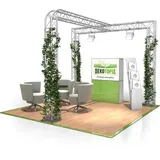 Naxpro-Truss Messestand FD 24-3 x 3 x 2,5 m (LxBxH) - 9 m2