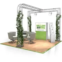 Naxpro-Truss Messestand FD 24-3 x 3 x 2,5 m (LxBxH) - 9 m2