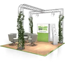 Naxpro-Truss Messestand FD 24-3 x 3 x 2,5 m (LxBxH) - 9 m2