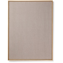Ferm Living - Scenery Pinnwand, 75 x 100 cm, Eiche natur / beige