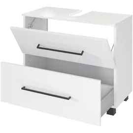 Held Waschbeckenunterschrank Luzern - weiß