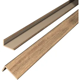 EGGER Winkelleiste Decowall WL001 Namur Braun 2 St. 240,0 x 2,2 x 4,5 cm