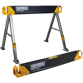 eny suministros Arbeitsbock Stahl 106 cm schwarz klappbar