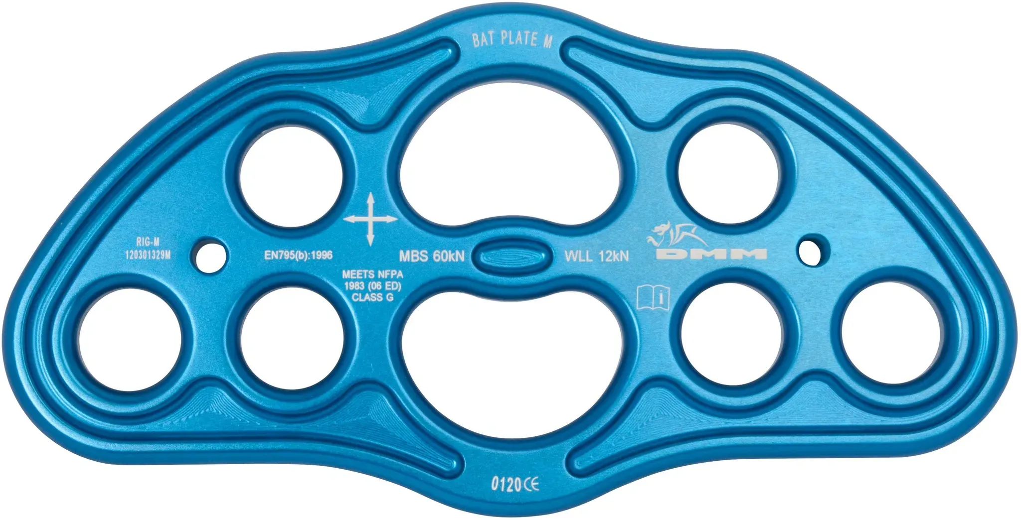 DMM Riggingplatte Bat Plate EN 354/EN 795 B