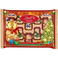 Lindt Teddy Freunde gefüllte Schokoladen Figuren aus Vollmilch 96g