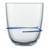 Schott Zwiesel Zwiesel Glas AURA Glasbecher 2er-Set - klar/blau - 2 x 518 ml