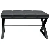 Decor Walther Polsterbank schwarz 0509660