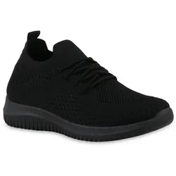 Damen Slip Ons in Schwarz
