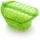 LéKué Ogya Dampfbox, Platin-Silikon, 1–2 Personen, grün, 3406600V09U004