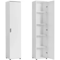 home collective Mehrzweckschrank Weiß | Weiß
