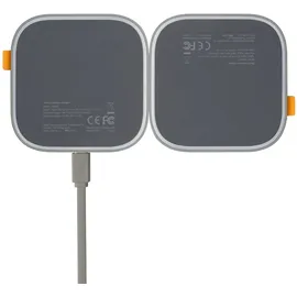 Xtorm Wireless Drahtloses Ladegeräte Duo - 15 W - Grau
