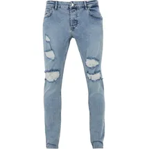 2Y PREMIUM Destroyed Skinny Fit Jeans - Blau - 30
