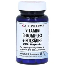 Hecht Pharma Vitamin B-Komplex + Folsäure GPH Kapseln 30 St.